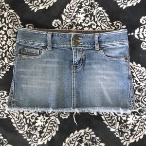 Abercrombie jean skirt
